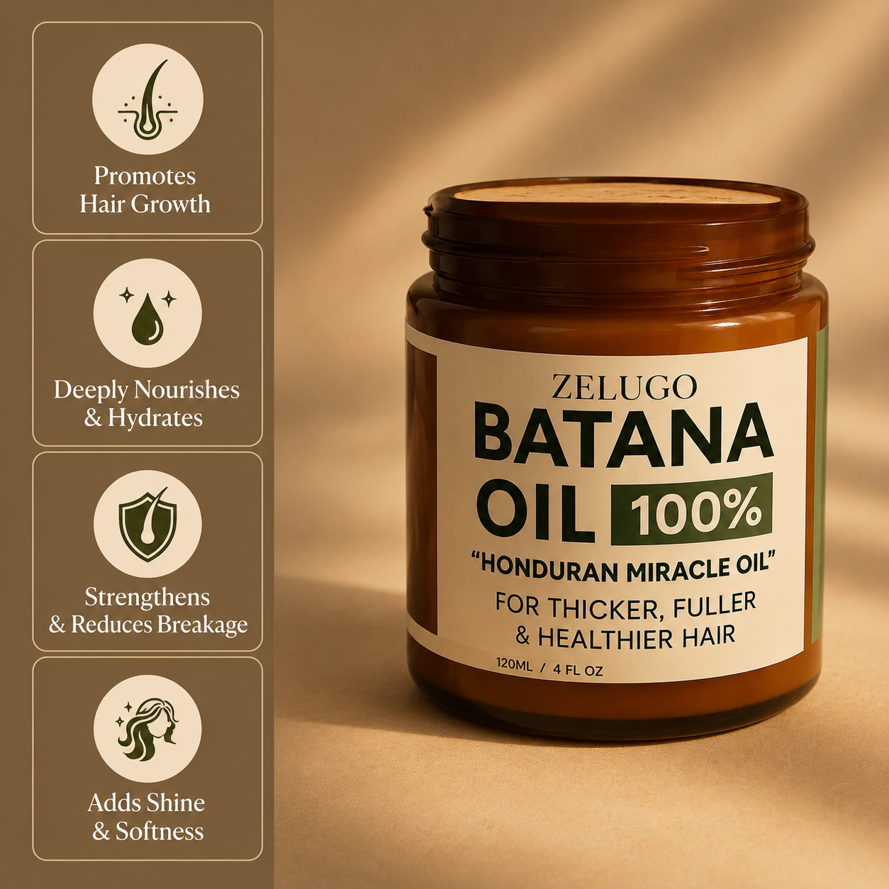 Bantana Natural Hair Growth Oil
